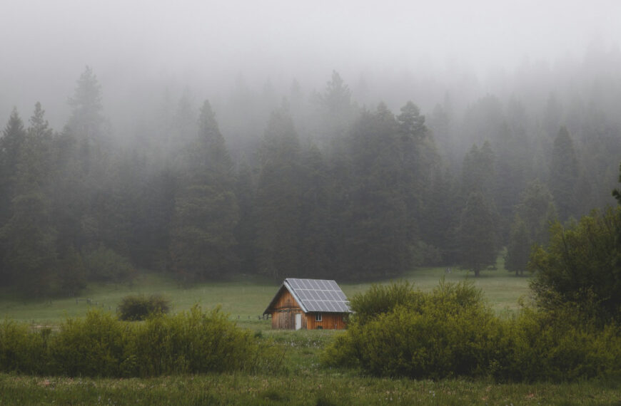 living partially off the grid